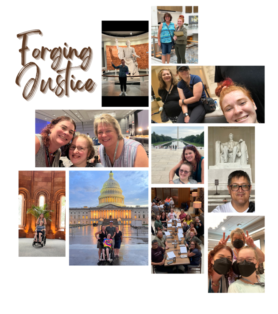Photo collage of DC trip