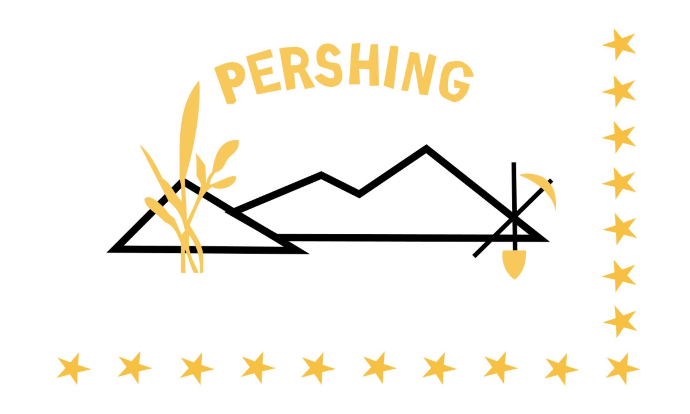 Pershing County Flag