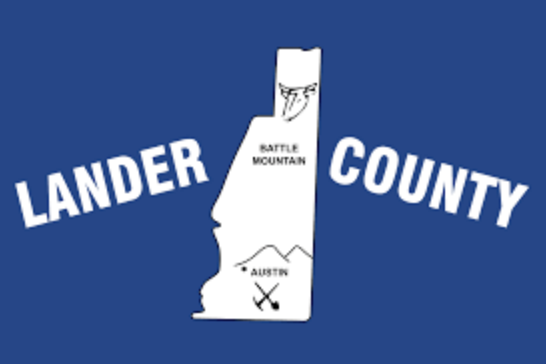 Lander County Flag