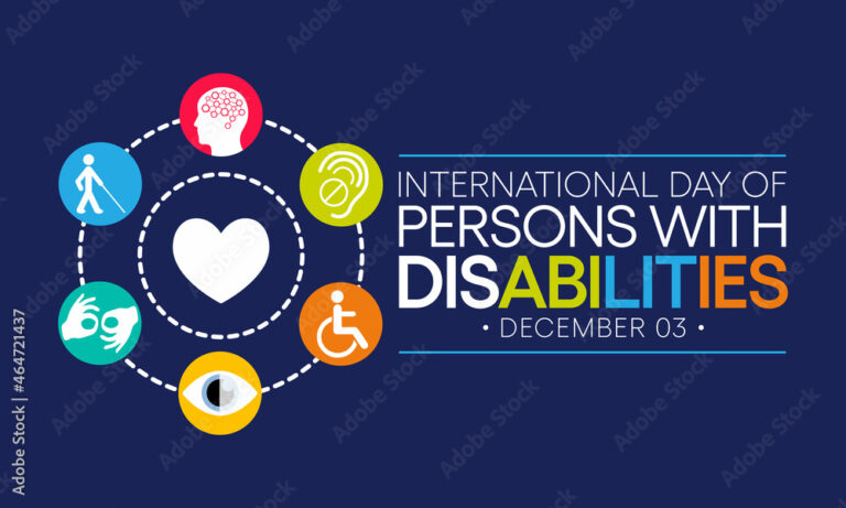 International Day of Persons with Disabilities (IDPD) is celebrated every year on 3 December. to raise awareness of the situation of disabled persons in all aspects of life