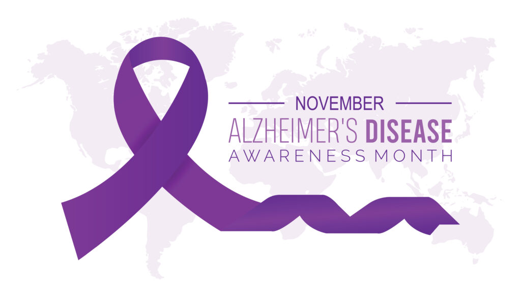 National Alzheimer's disease awareness month is observed every year on November.